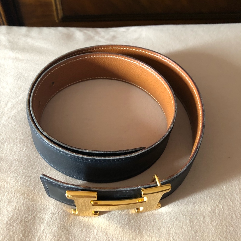 Authentic vintage Hermés belt size 80 32 mm